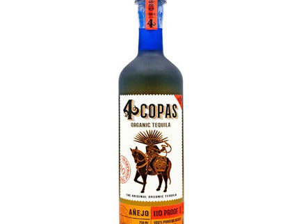 4 Copas Anejo 110 Proof Tequila 750ml - Uptown Spirits