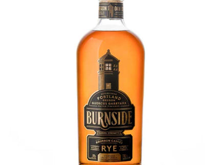 Burnside Black Bourbon Casked Barrel Strength Rye Whiskey 750ml - Uptown Spirits