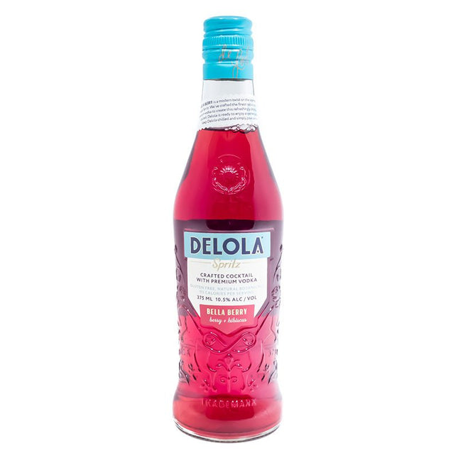 Delola Bella Berry Hibiscus Spiritz 375ml | BY JENNIFER LOPEZ - Uptown Spirits