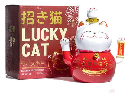 Lucky Cat Maneki Neko Japanese Whisky 750ml - Uptown Spirits