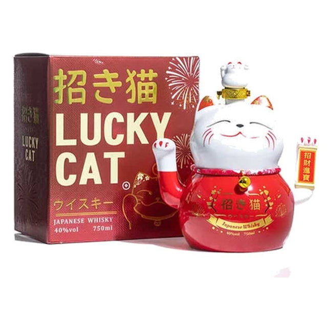 Lucky Cat Maneki Neko Japanese Whisky 750ml - Uptown Spirits