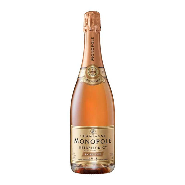 Monopole Heidsieck Rose Top Champagne 750ml - Uptown Spirits