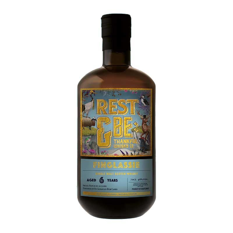 Rest and Be Thankful Finglassie 6 Year Scotch Whiskey 700ml - Uptown Spirits