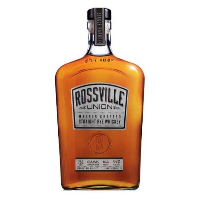 Rossville Union Cask Strength Rye Whiskey 750ml - Uptown Spirits