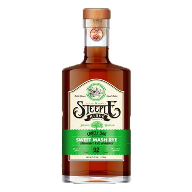 Steeple Ridge Sweet Mash Rye Whiskey 750ml - Uptown Spirits
