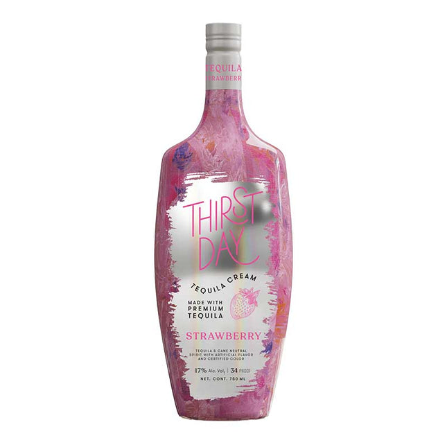Thirstday Strawberry Tequila Cream 750ml - Uptown Spirits