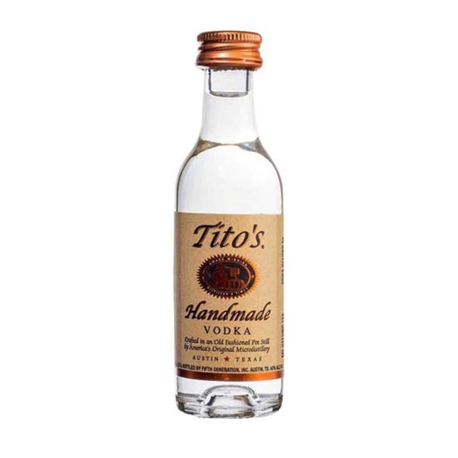 Tito's Vodka Mini Shot 50ml - Uptown Spirits