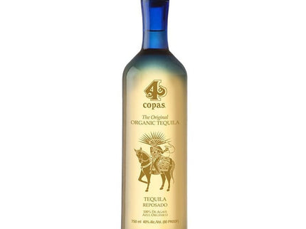 4 Copas Reposado Organic Tequila 750ml - Uptown Spirits