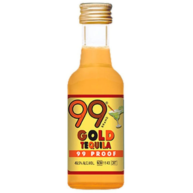 99 Gold Tequila 12/50ml - Uptown Spirits