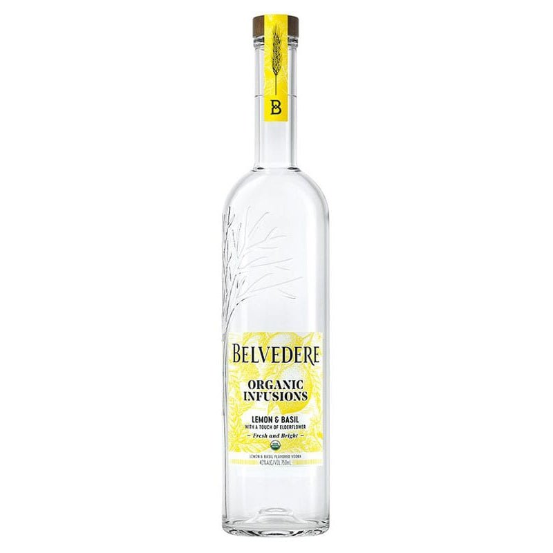 Belvedere Lemon & Basil Vodka 750ml – Uptown Spirits