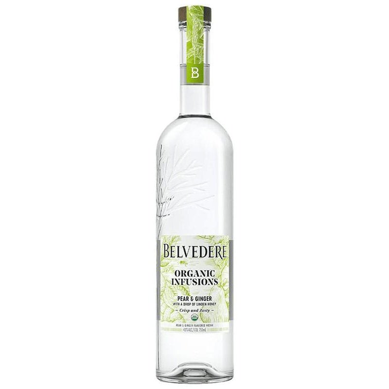 Belvedere Organic Infusions Pear & Ginger Vodka 750ml - Yankee Spirits