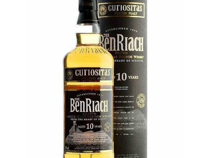 Benriach Curiositas Peated Single Malt Whiskey 10yr 750ml - Uptown Spirits