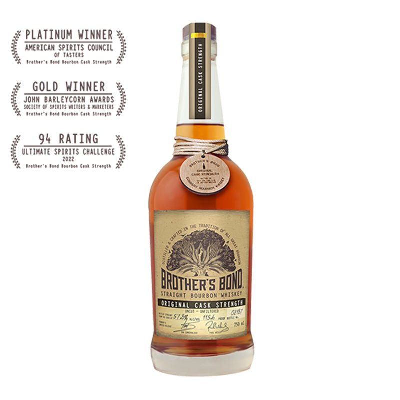 Brother's Bond Straight Bourbon Whiskey (750mL) 