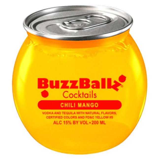 BuzzBallz Chili Mango Cocktails Full Case 24/200ml - Uptown Spirits