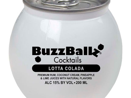 BuzzBallz Lotta Colada Cocktails Full Case 24/200ml - Uptown Spirits