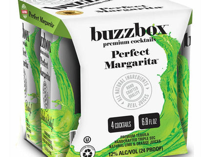 Buzzbox Perfect Margarita Cocktails 4/200ml - Uptown Spirits