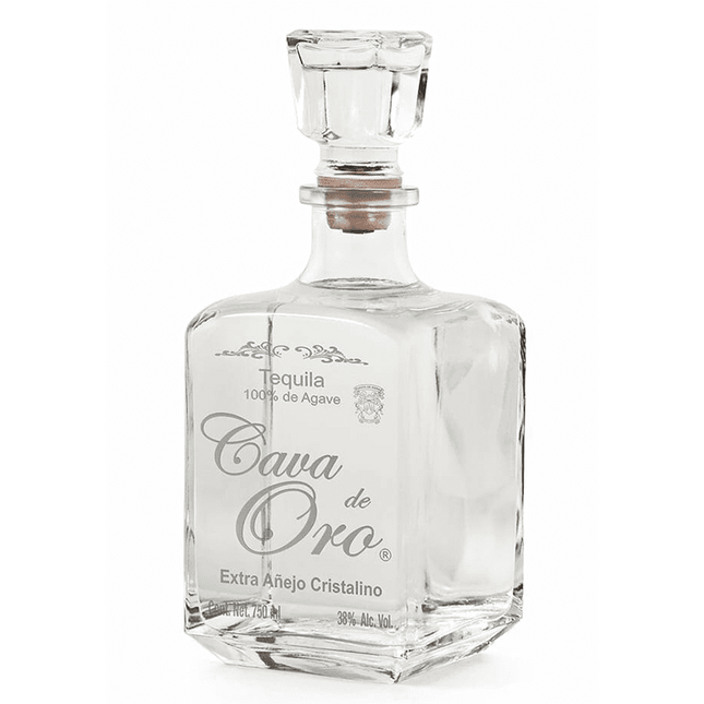 Cava De Oro Anejo Cristalino Tequila 750ml - Uptown Spirits