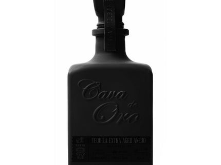 Cava De Oro Extra Anejo Black Limited Edition Tequila 750ml - Uptown Spirits