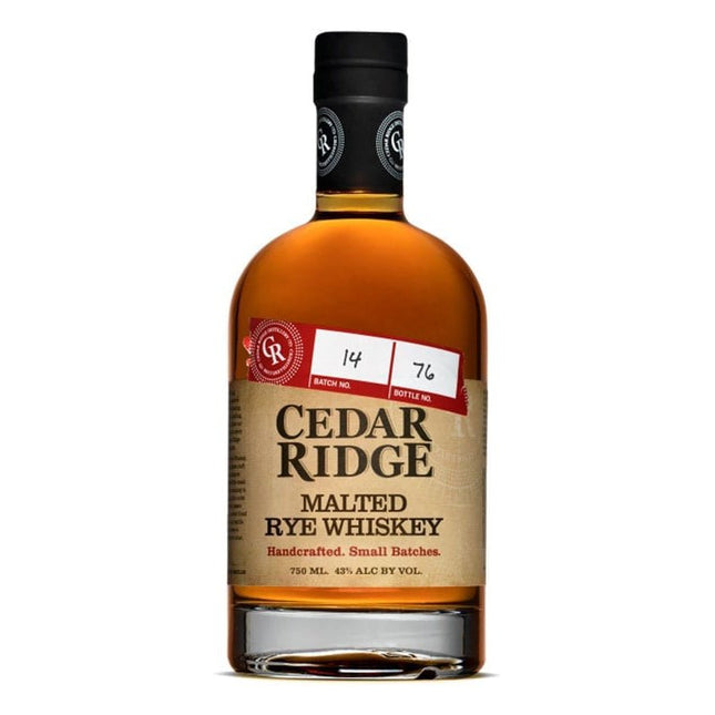 Cedar Ridge Rye Whiskey 750ml - Uptown Spirits
