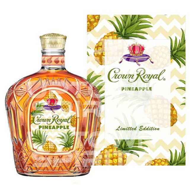 Crown Royal Pineapple Limited Edition Flavored Whiskey 750ml - Uptown Spirits