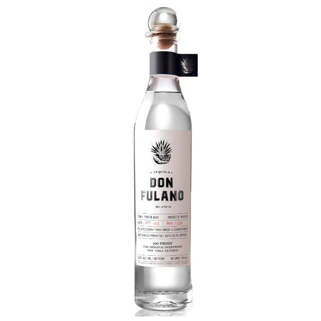 Don Fulano Blanco Overproof Tequila 750ml - Uptown Spirits