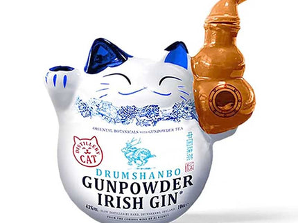 Drumshanbo Distillery Cat Edition Gunpowder Irish Gin 700ml - Uptown Spirits