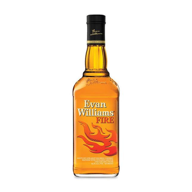 Evan Williams Fire Flavored Whiskey 750ml - Uptown Spirits