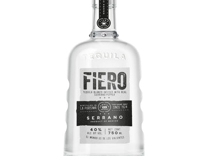 Fiero Infused With Serrano Pepper Blanco Tequila 750ml - Uptown Spirits