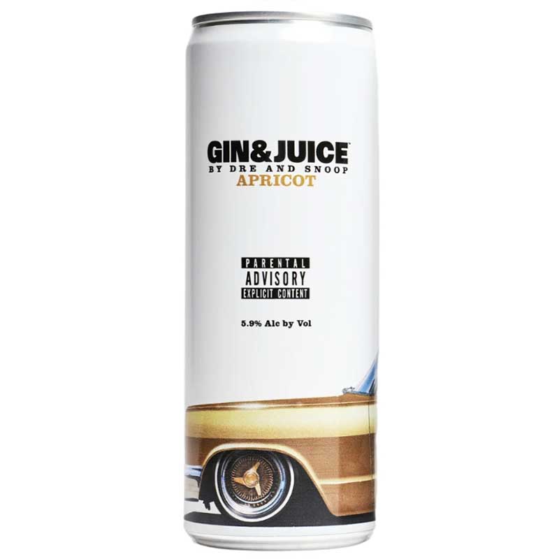 Gin & Juice Apricot 4/355 by Dr. Dre & Snoop Dogg - Uptown Spirits