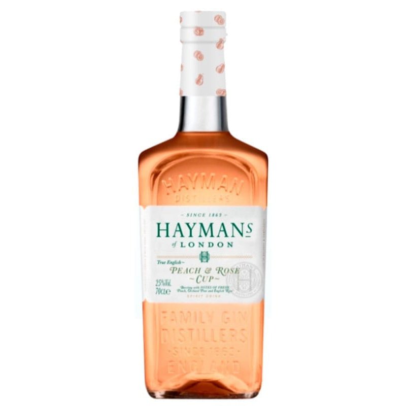 of & Uptown 750ml Peach Hayman\'s Spirits – London Cup Rose