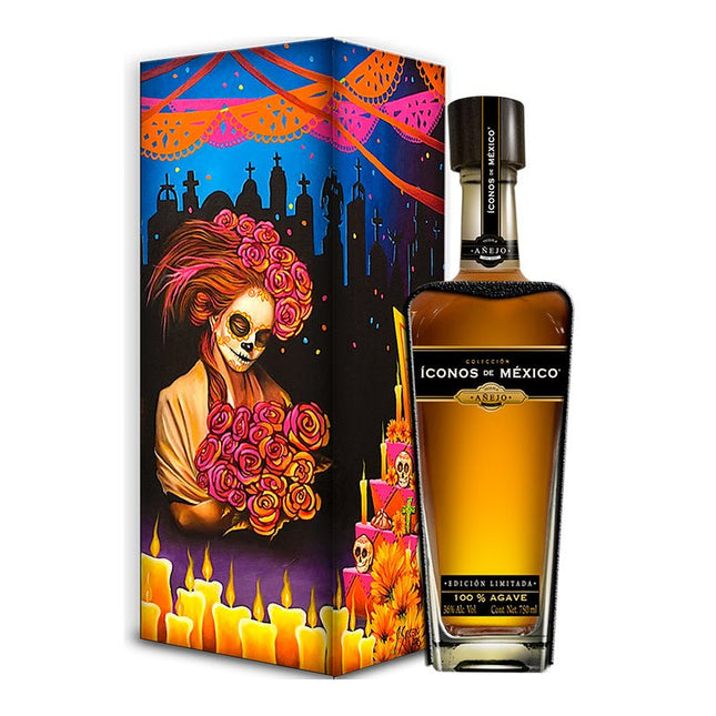 Iconos de Mexico Wood Edition Limited Edition Tequila 750ml - Uptown Spirits