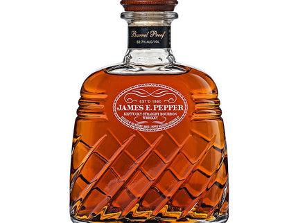 James E Pepper Decanter Barrel Proof Bourbon 750ml - Uptown Spirits