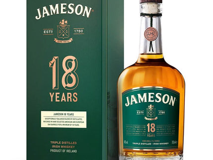 Jameson 18 Year Irish Whiskey 750ml - Uptown Spirits