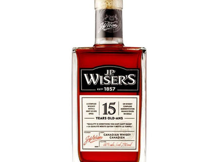 J.P. Wiser's 15 Year Whiskey 750ml - Uptown Spirits