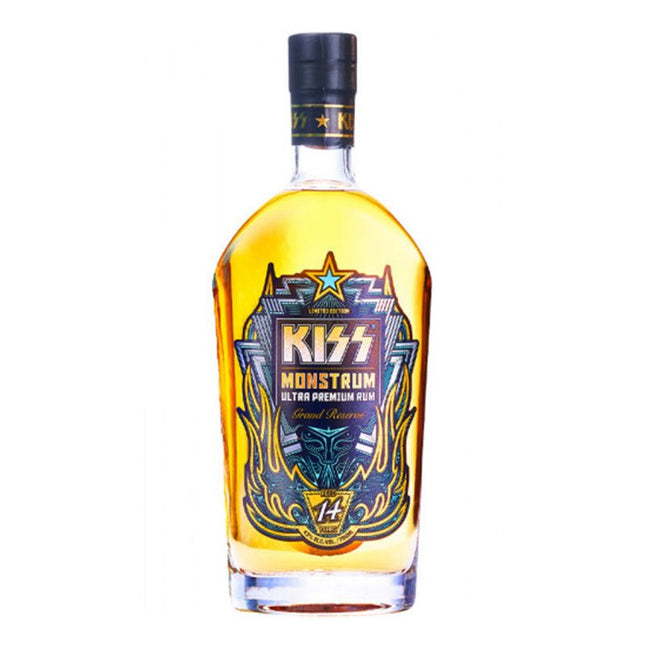 KISS Monstrum Grand Reserve Ultra Premium Dark Rum 700ml - Uptown Spirits