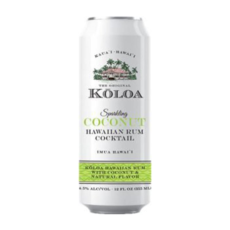 Koloa Coconut Hawaiian Rum Sparkling Cocktail 4/355ml