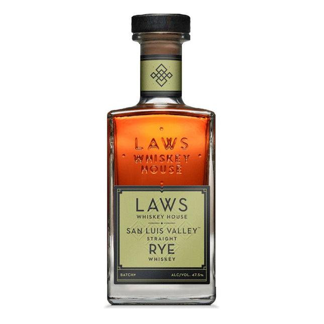 Laws Whiskey San Luis Valley Straight Rye Whiskey 750ml - Uptown Spirits