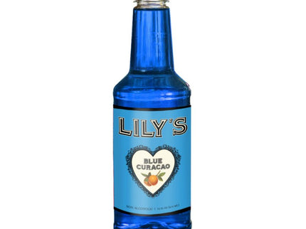 Lilys Blue Curacao Flavored Syrup 1L - Uptown Spirits