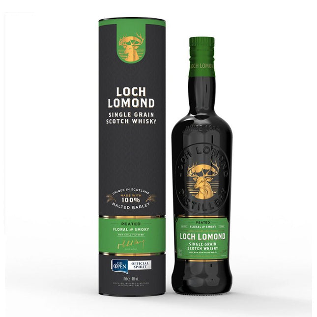 Loch Lomond Peated Single Grain Scotch Whisky 750ml - Uptown Spirits