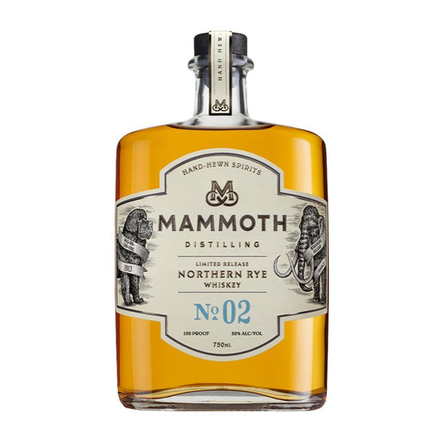 Mammoth Distilling No 02 Limited Release Northern Rye 750ml - Uptown Spirits