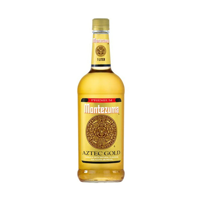 Montezuma Aztec Gold Flavored Tequila 750ml - Uptown Spirits