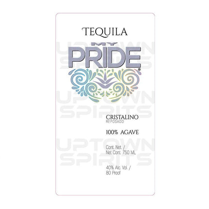 My Pride Cristalino Reposado Tequila 750ml - Uptown Spirits