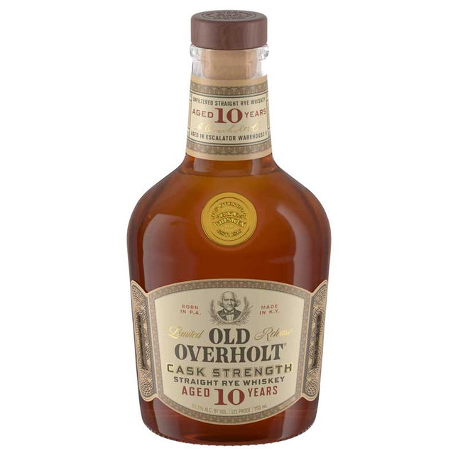 Old Overholt 10 Year Cask Strength Limited Release Rye Whiskey 750ml - Uptown Spirits