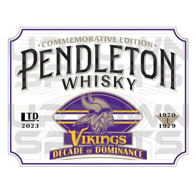Pendleton Vikings Decade Of Dominance Canadian Whisky 750ml - Uptown Spirits