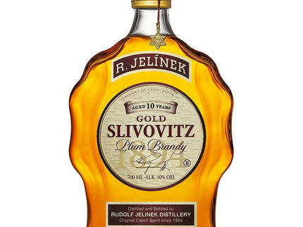 R. Jelinek 10 Years Kosher Gold Slivovitz Plum Brandy 700ml - Uptown Spirits