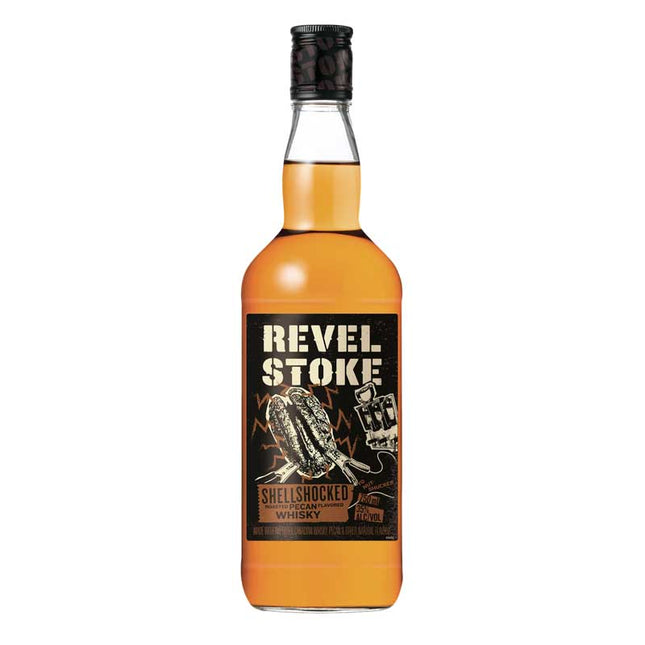 Revel Stoke Shellshocked Roasted Pecan Flavored Whisky 750ml - Uptown Spirits