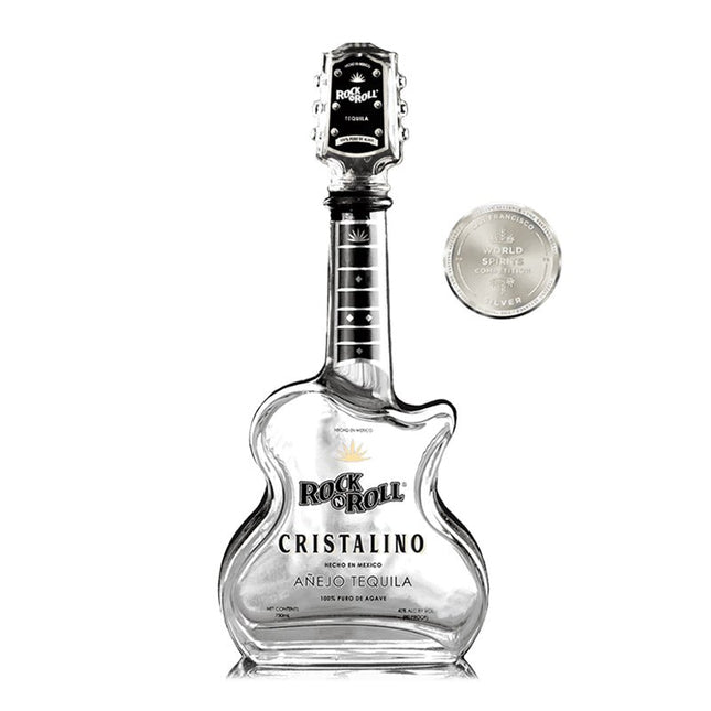 Rock N Roll Cristalino Anejo Tequila 750ml - Uptown Spirits
