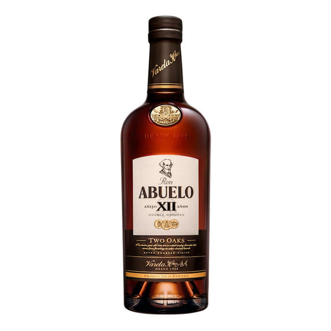 Ron Abuelo Rum Two Oaks 12 Year 750ml - Uptown Spirits