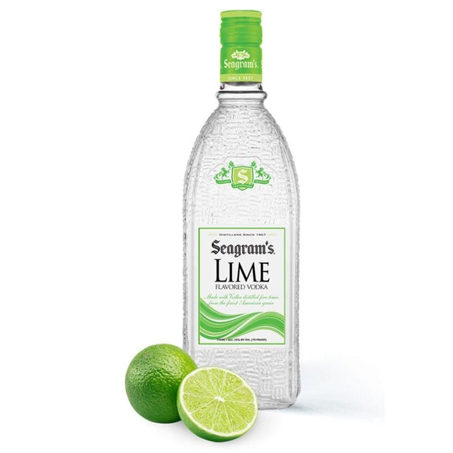 Seagrams Lime Flavored Vodka 750ml - Uptown Spirits