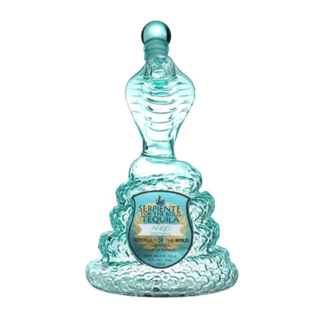 Serpiente For The Bold Anejo Cristalino Tequila 750ml - Uptown Spirits